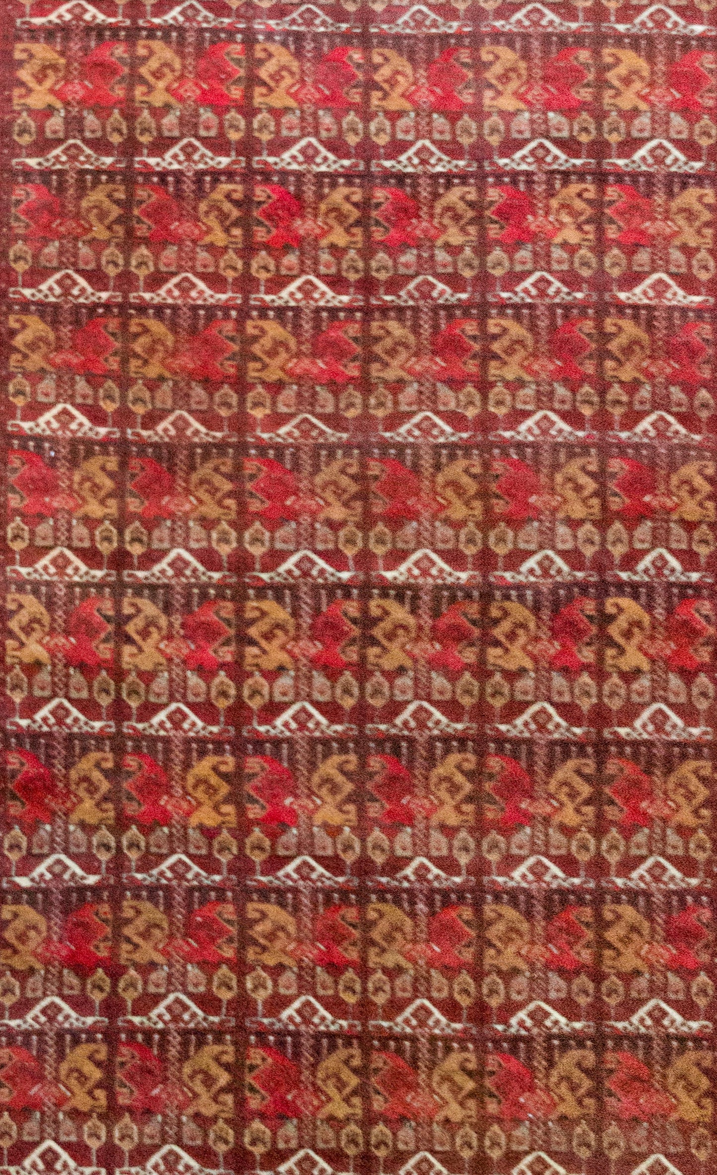 Vintage Afghani Bashir Rug