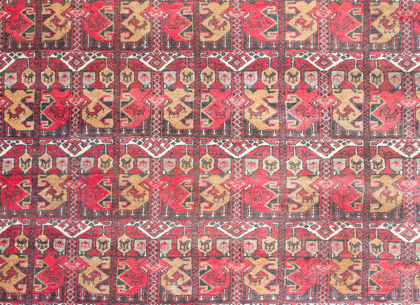 Vintage Afghani Bashir Rug