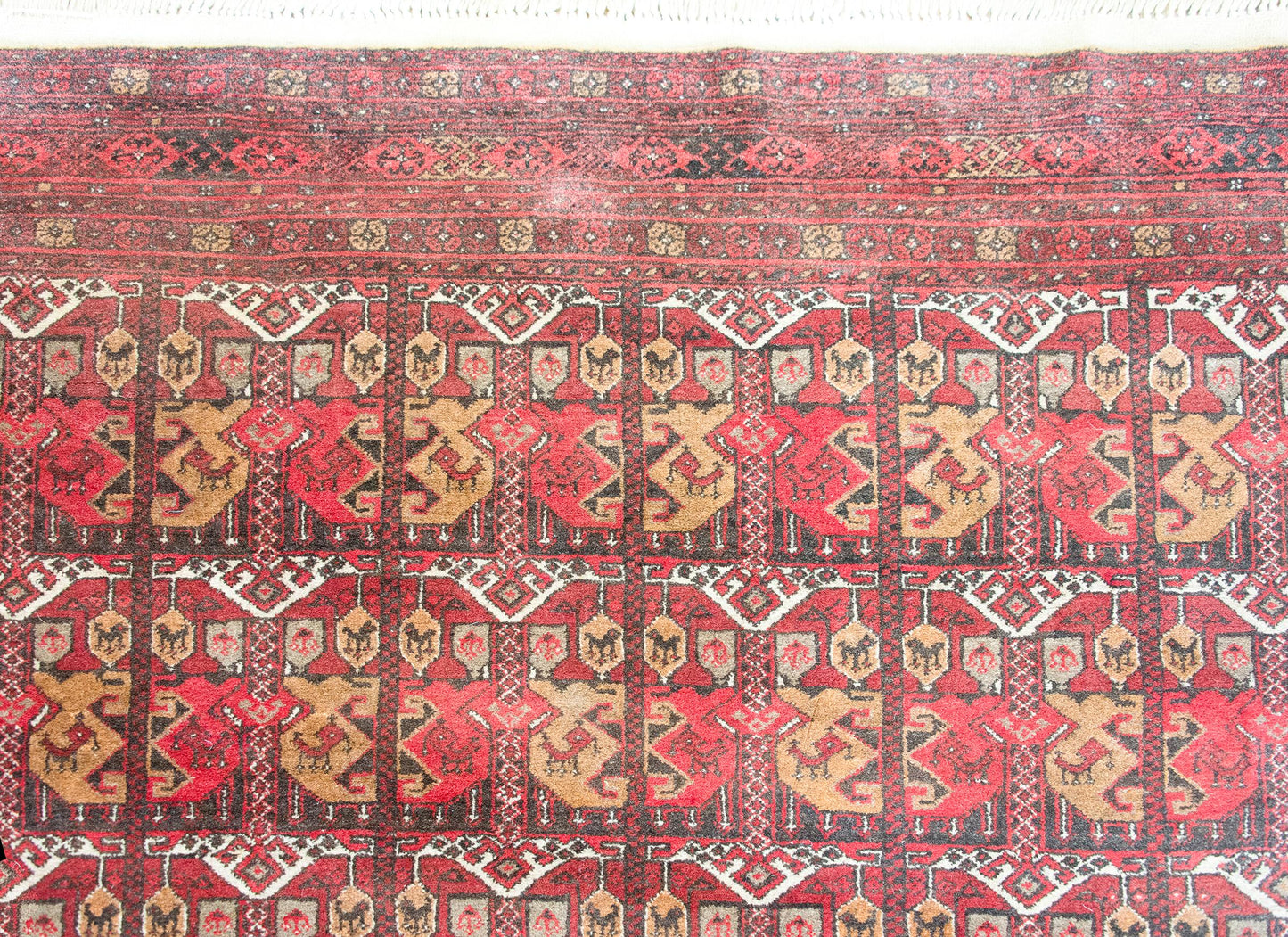 Vintage Afghani Bashir Rug