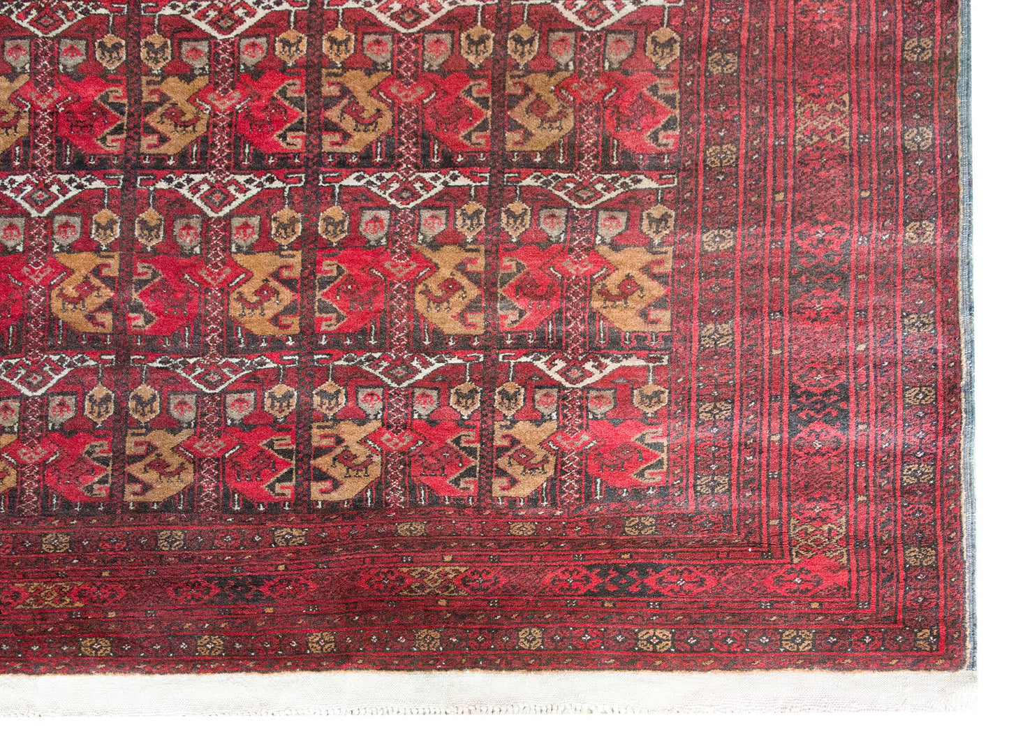 Vintage Afghani Bashir Rug