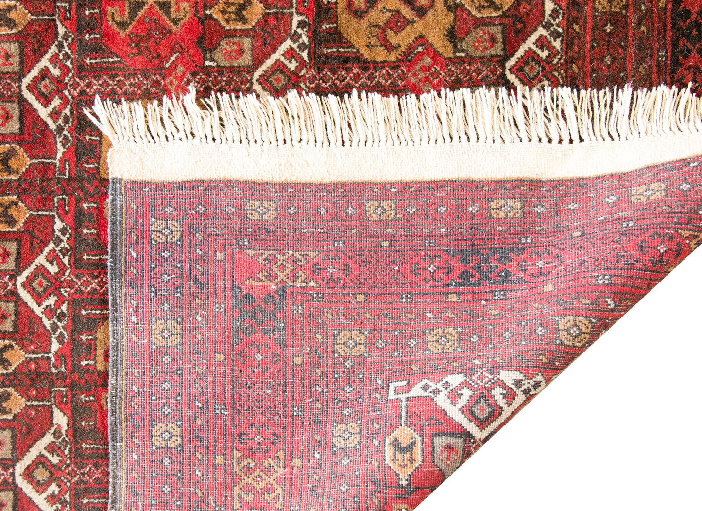 Vintage Afghani Bashir Rug
