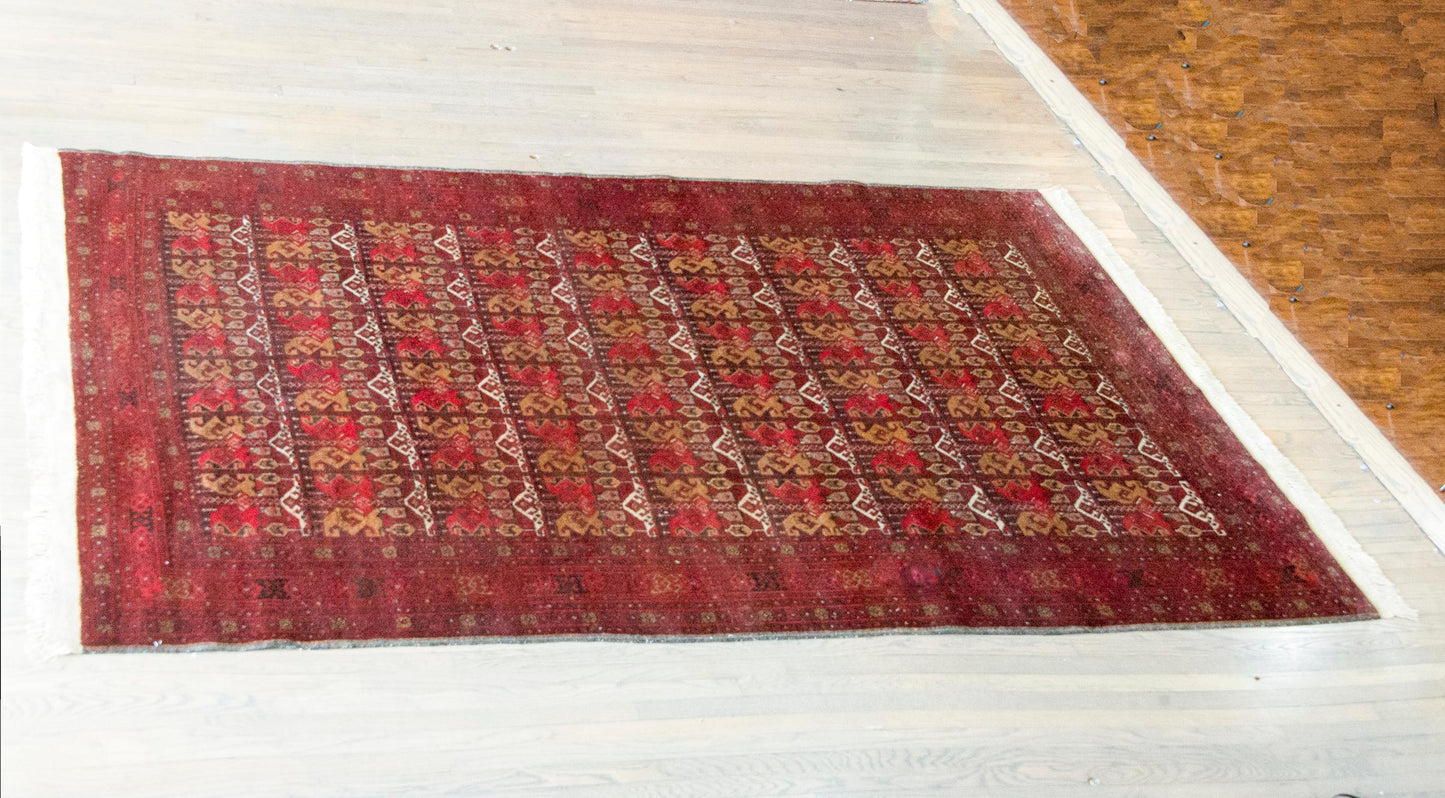 Vintage Afghani Bashir Rug