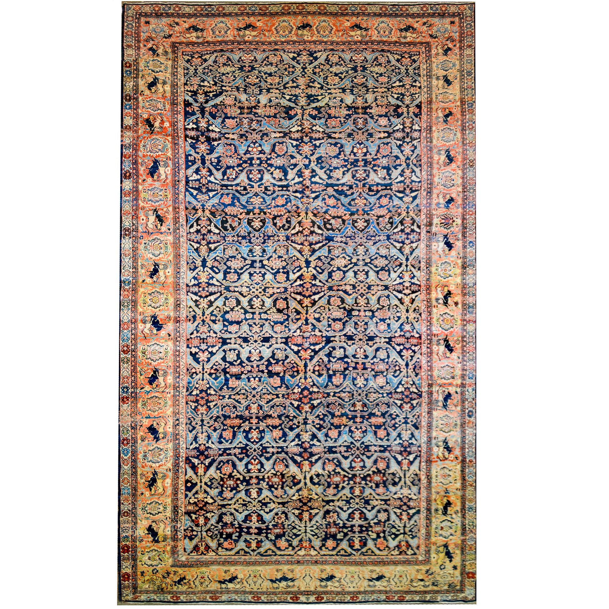 Unbelievable Early 20th Century Sultanabad Rug For Sale