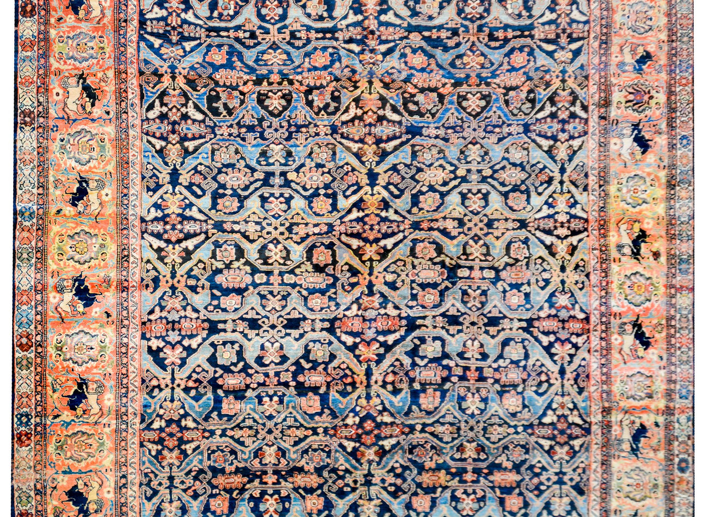 Unbelievable Early 20th Century Sultanabad Rug