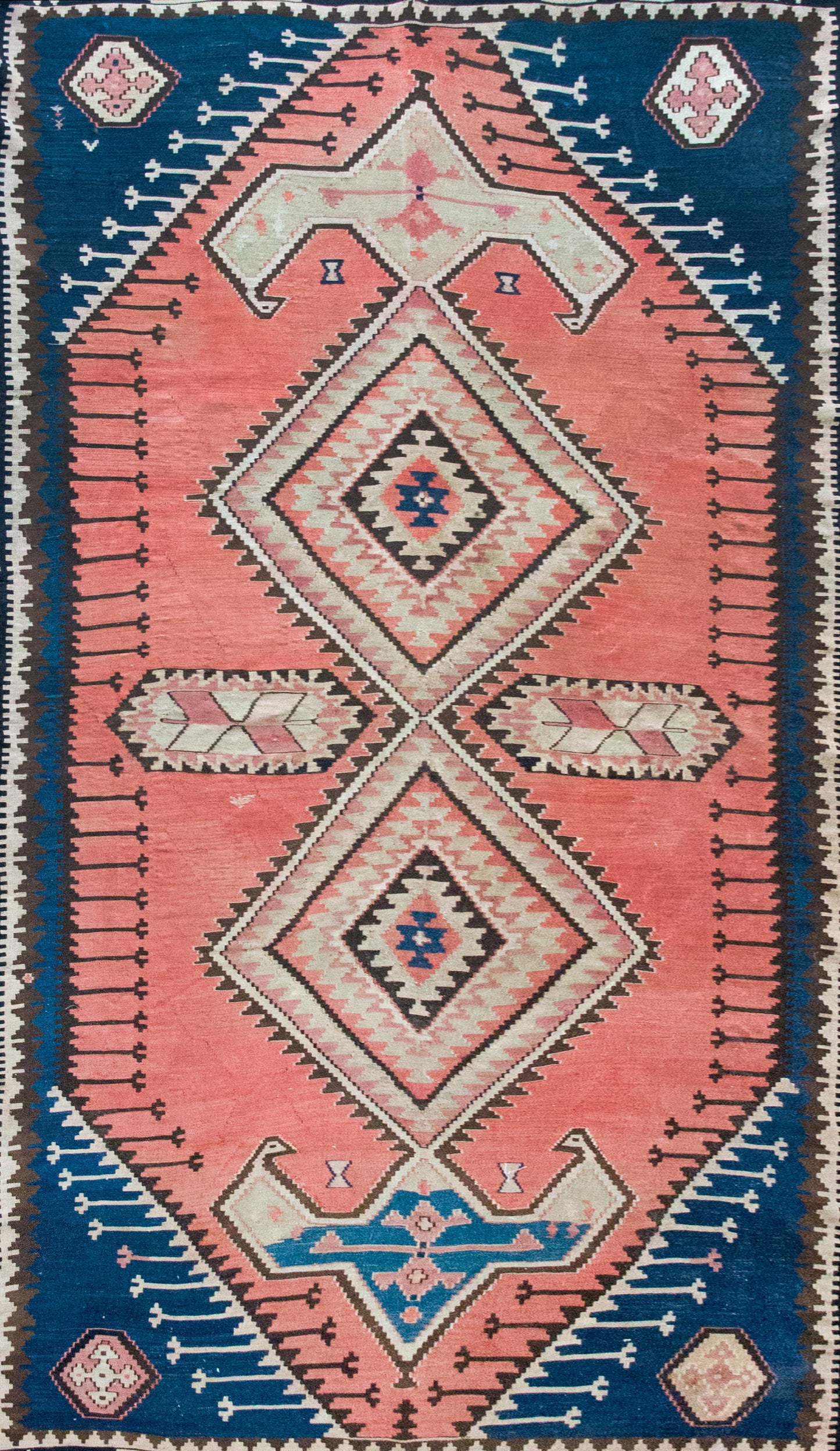 Early 20th Century Turkish Konya Kilim Rug