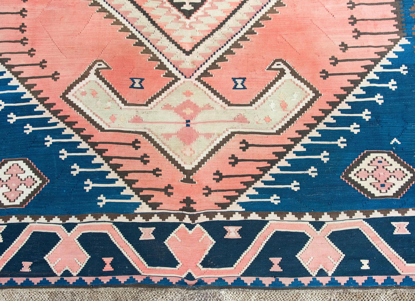 Early 20th Century Turkish Konya Kilim Rug