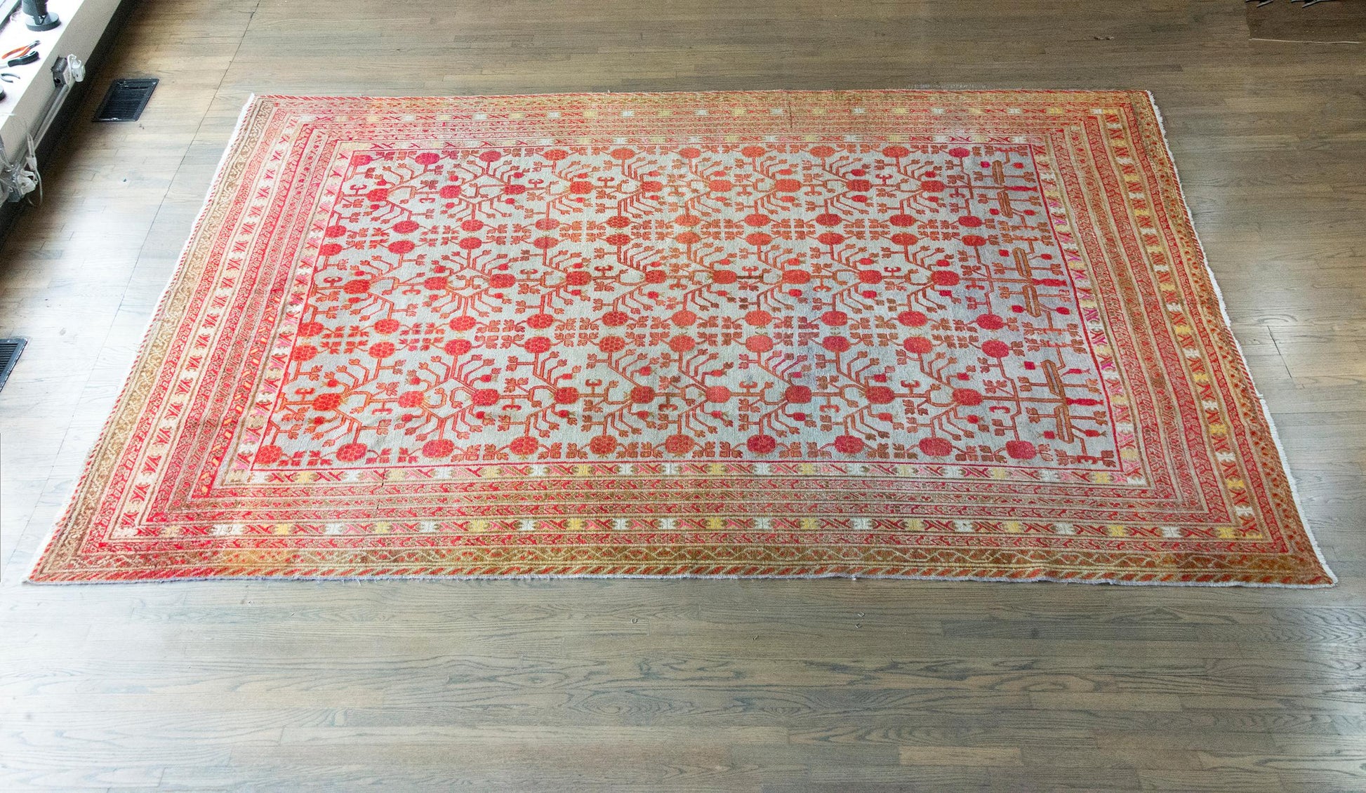 Early 20th Century Samarghand Rug For Sale