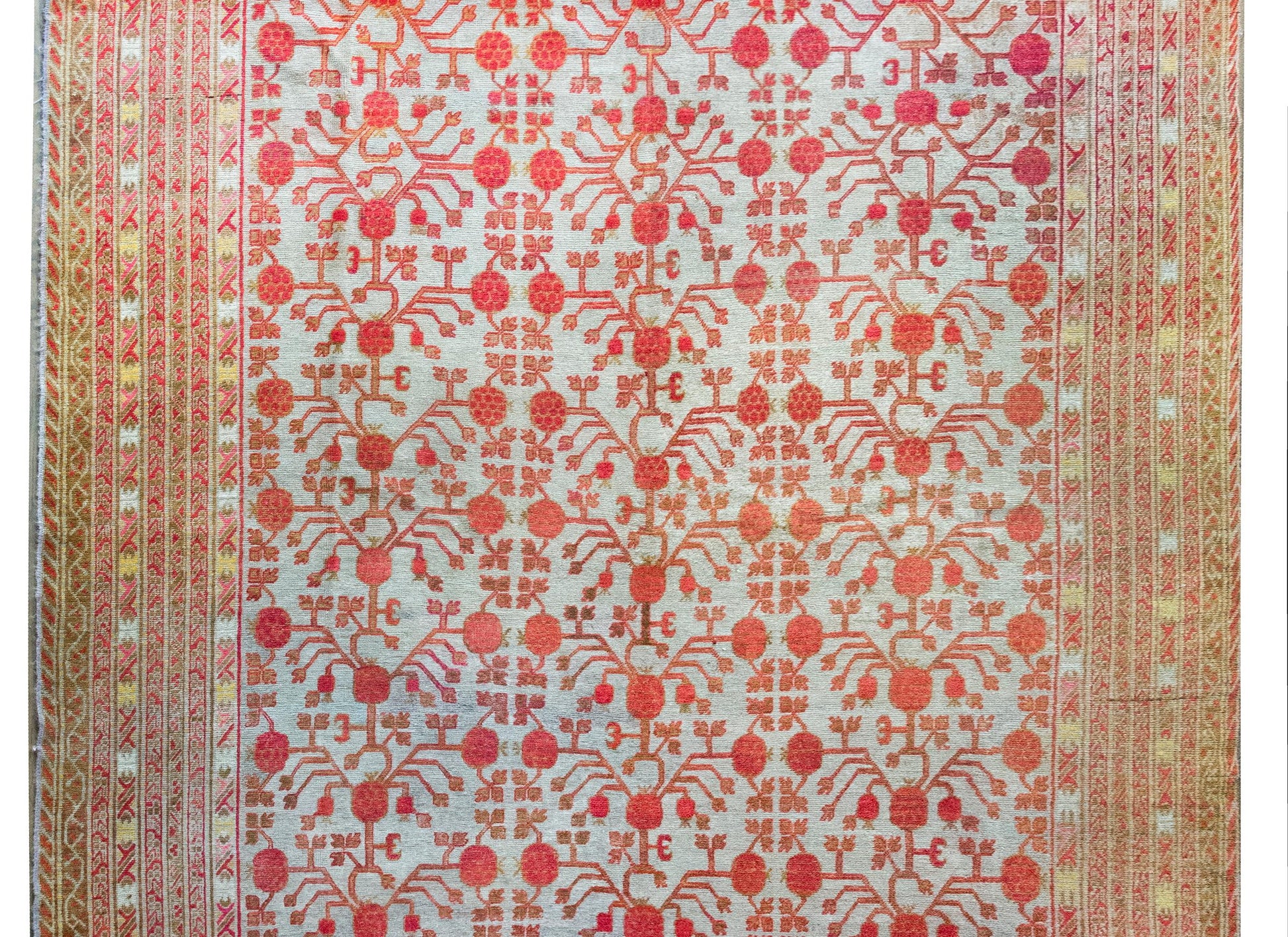 Early 20th Century Samarghand Rug For Sale