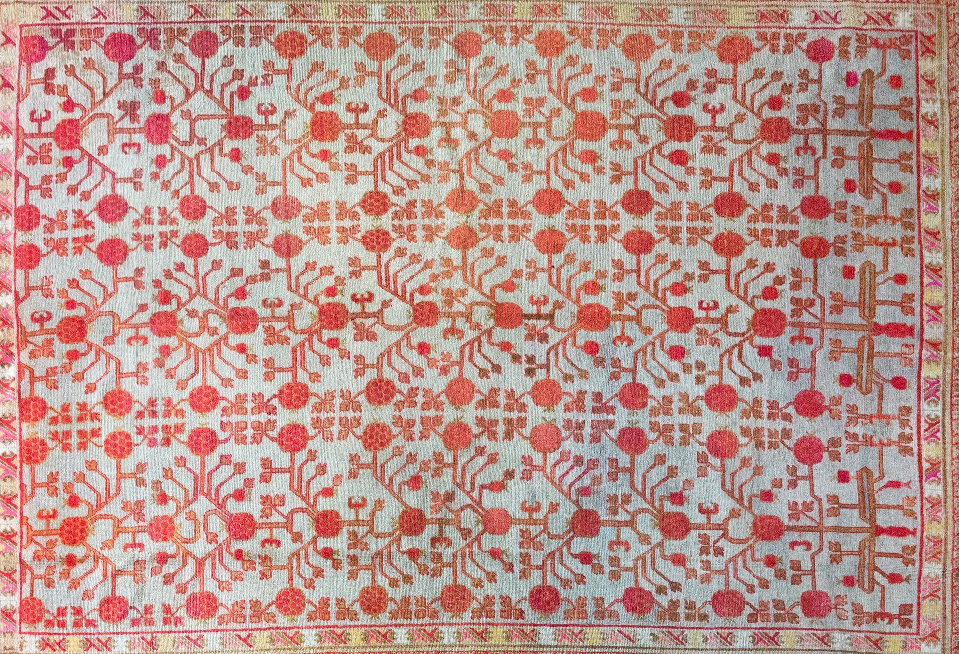 Early 20th Century Samarghand Rug For Sale