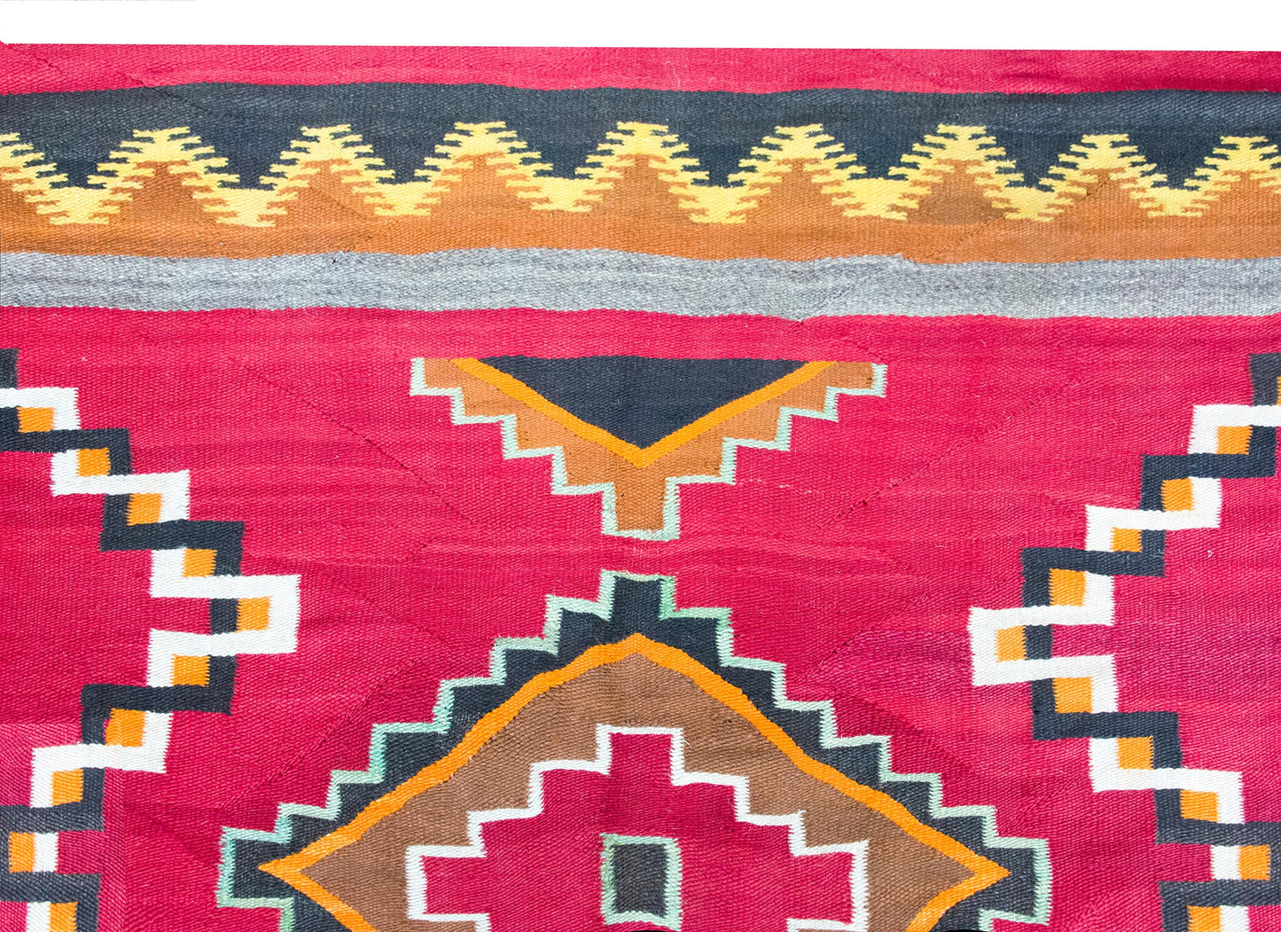 Early 20th Century Native American Navajo Rug