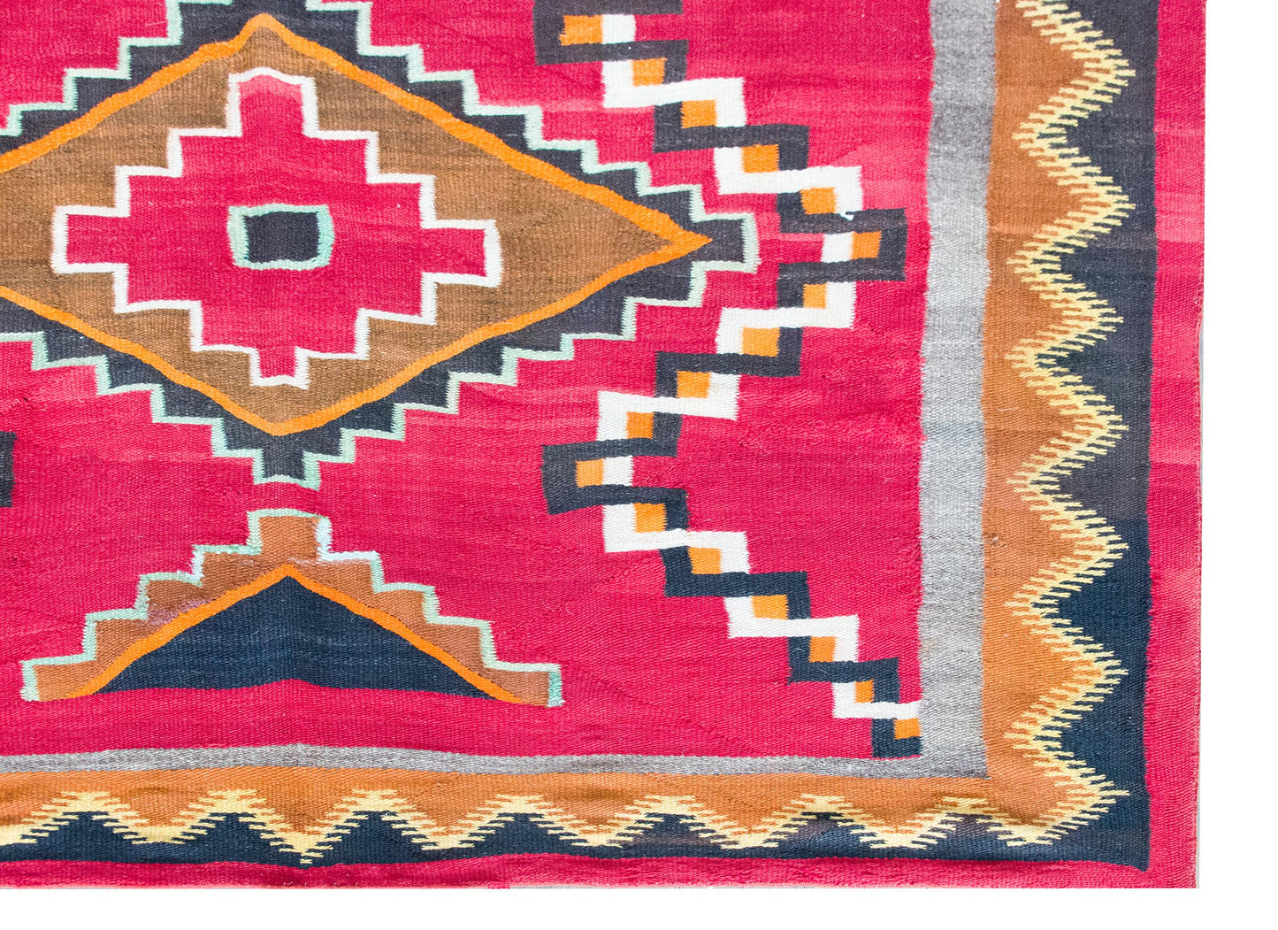 Early 20th Century Native American Navajo Rug