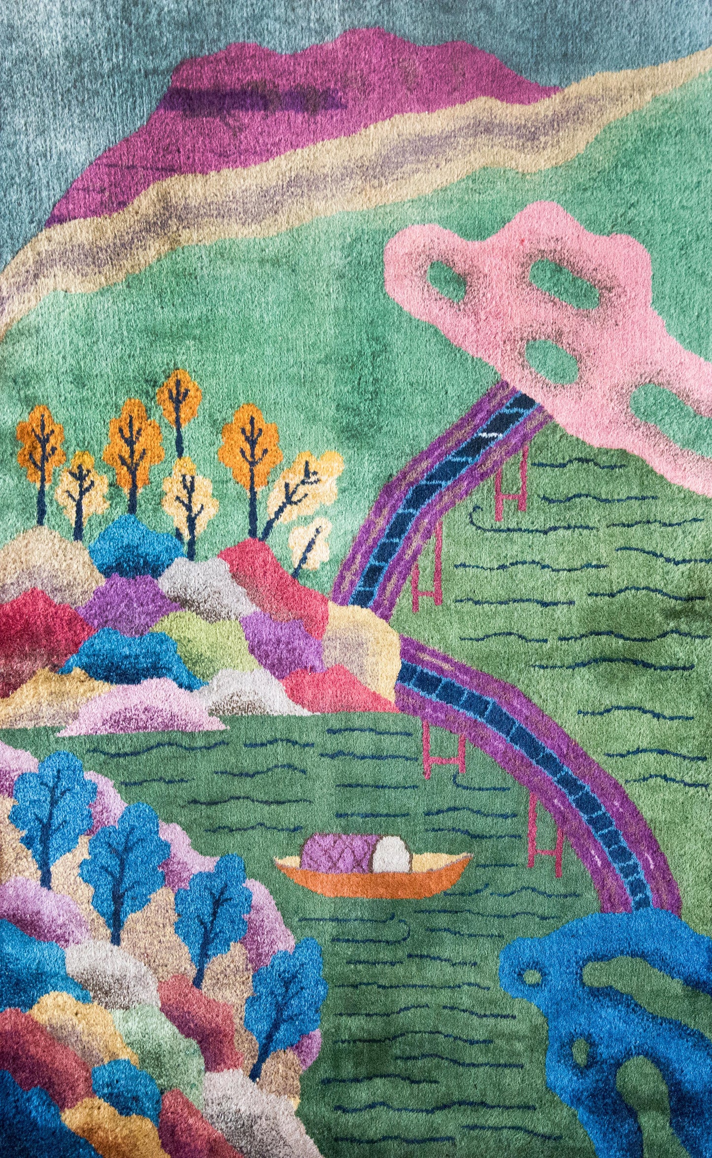 Early 20th Century Chinese Art Deco Rug