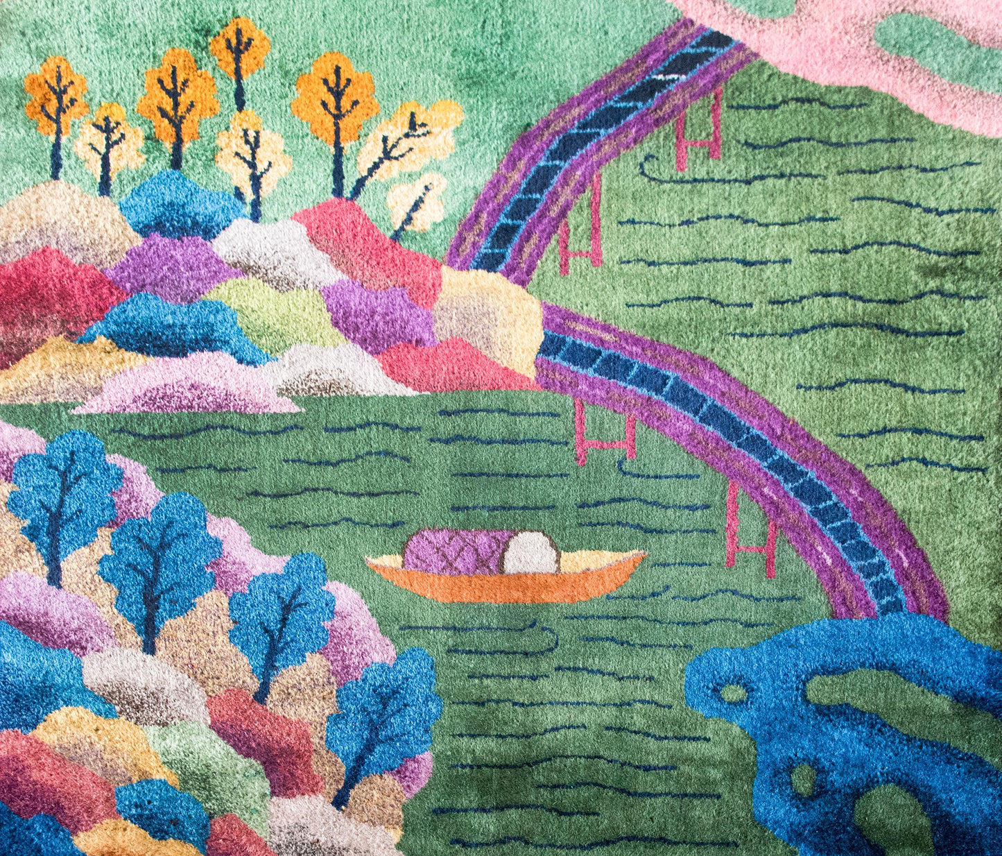 Early 20th Century Chinese Art Deco Rug