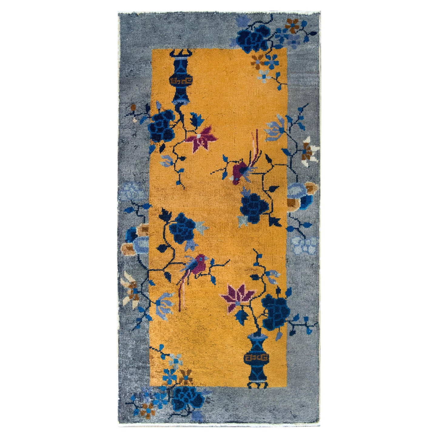 Early 20th Century Chinese Art Deco Rug For Sale