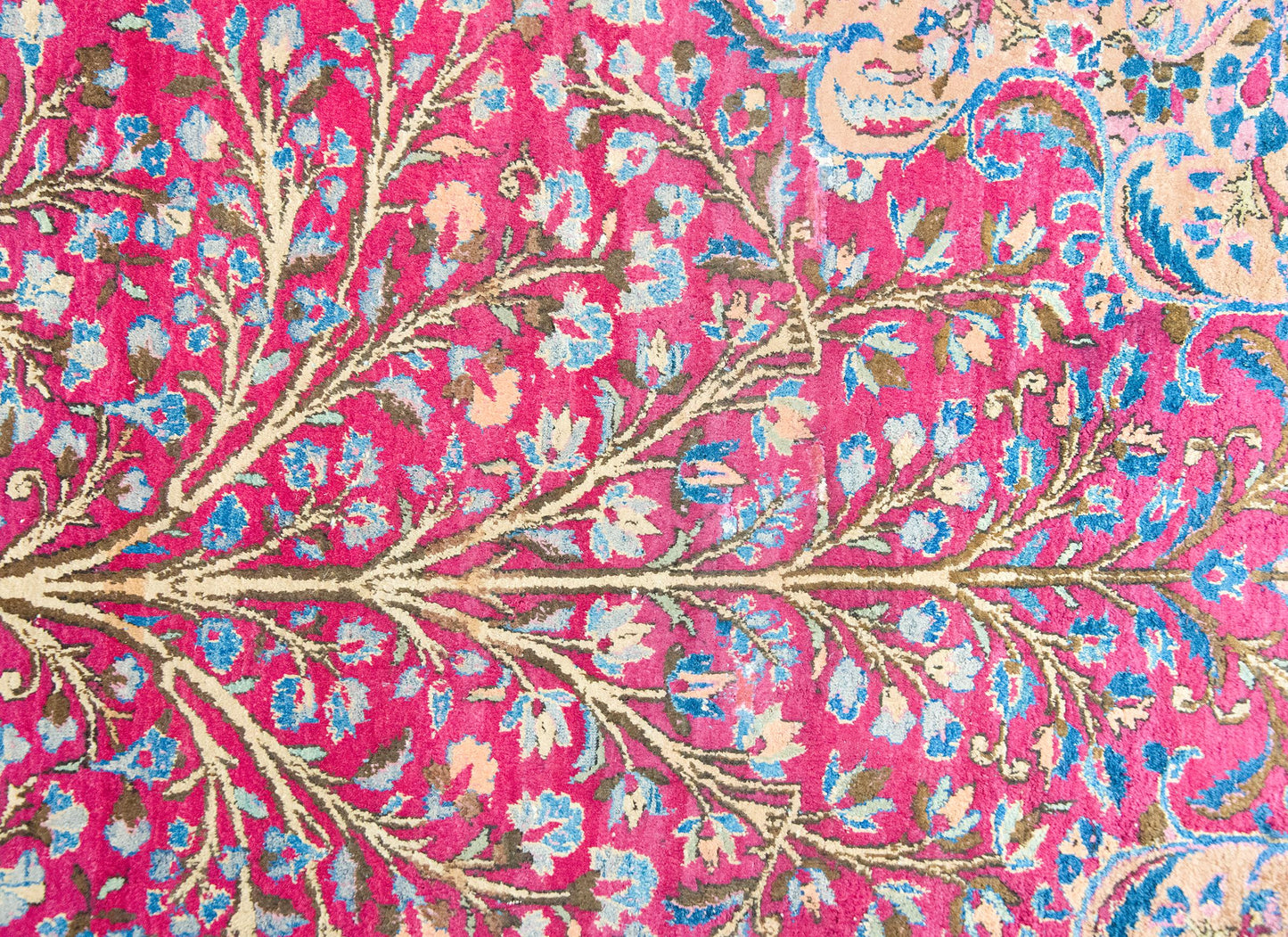 Early 20th Century Persian Qum Silk Prayer Rug