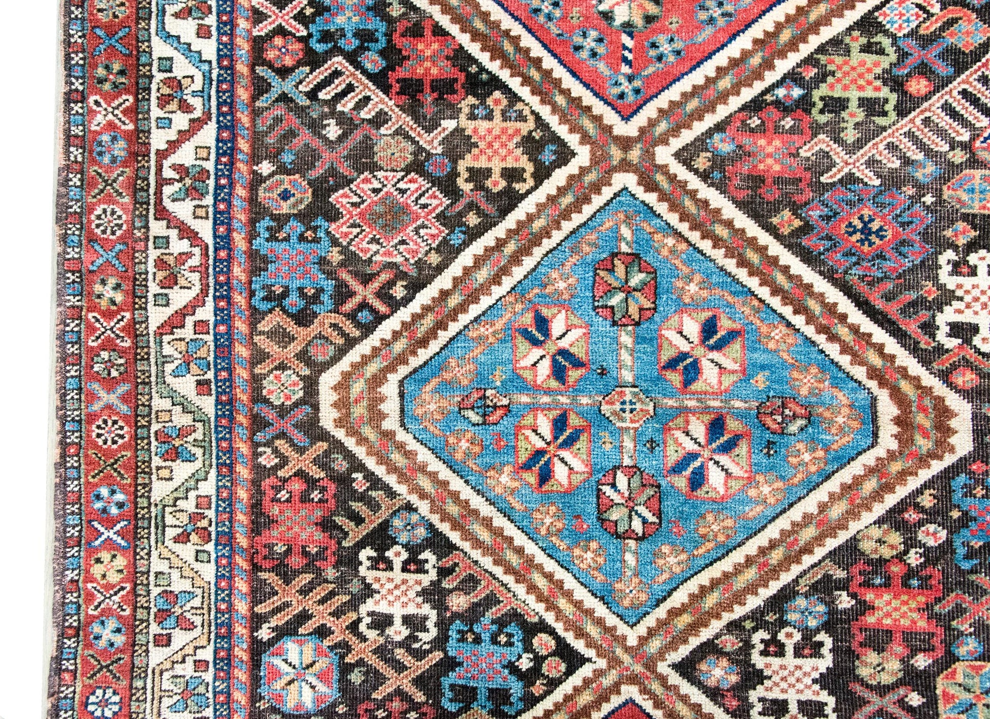 Early 20th Century Persian Afshar Rug For Sale