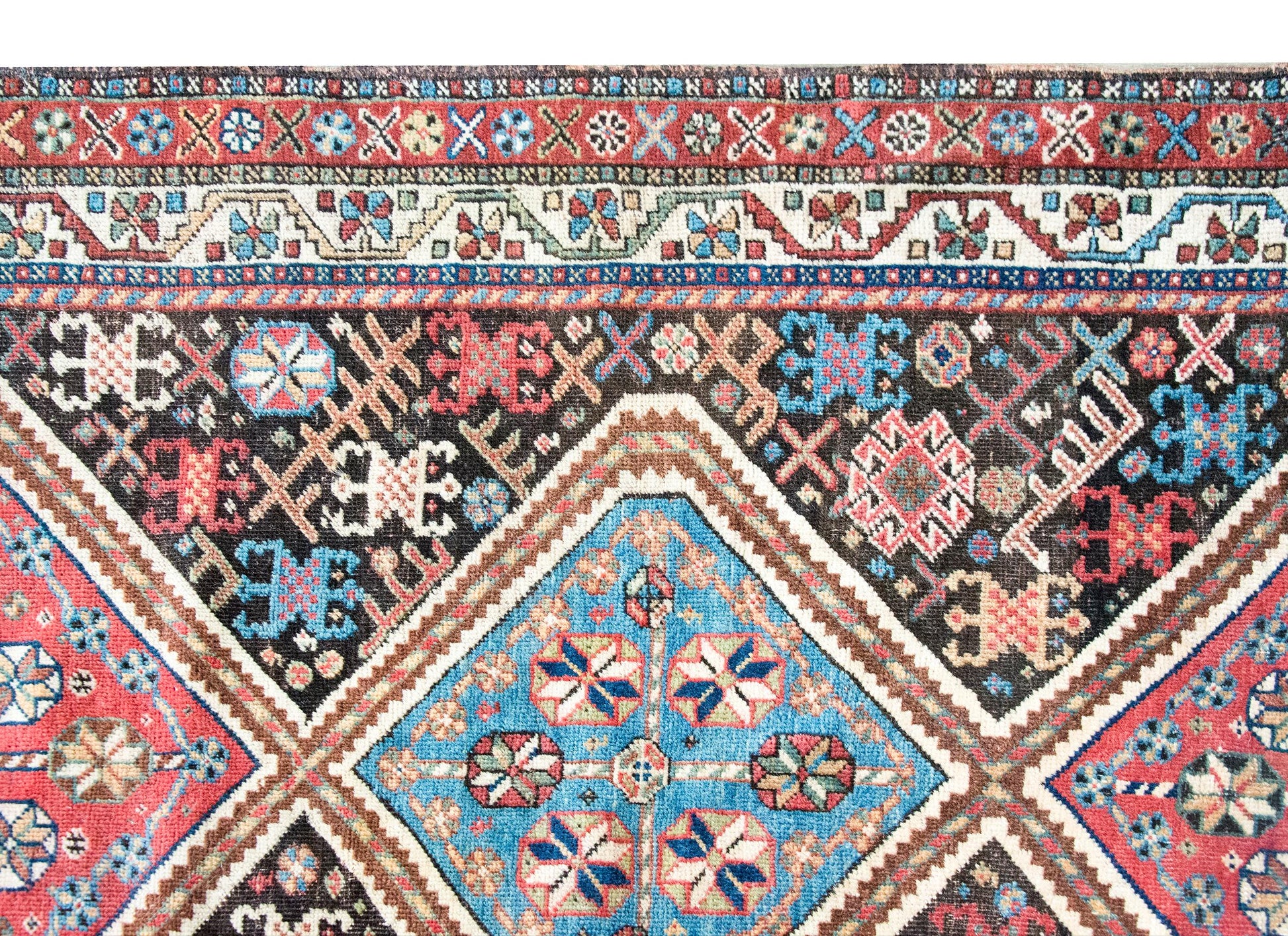 Early 20th Century Persian Afshar Rug For Sale