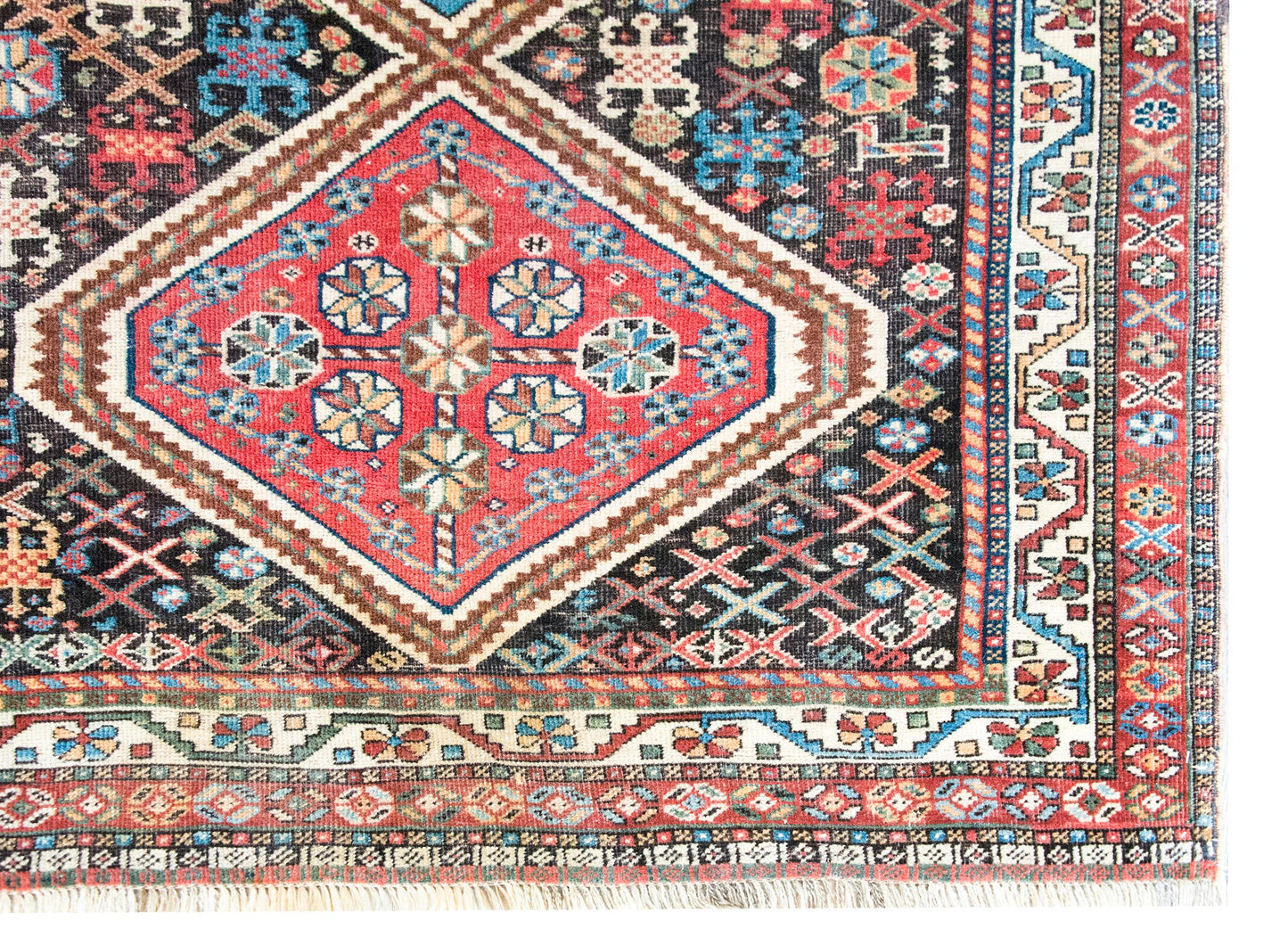 Early 20th Century Persian Afshar Rug For Sale