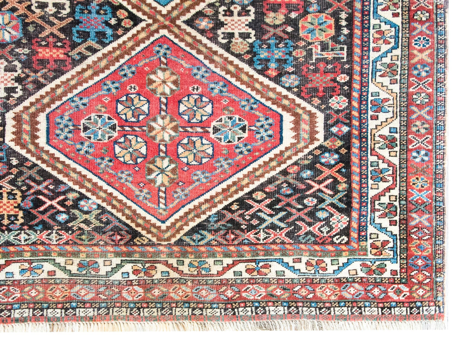 Early 20th Century Persian Afshar Rug For Sale