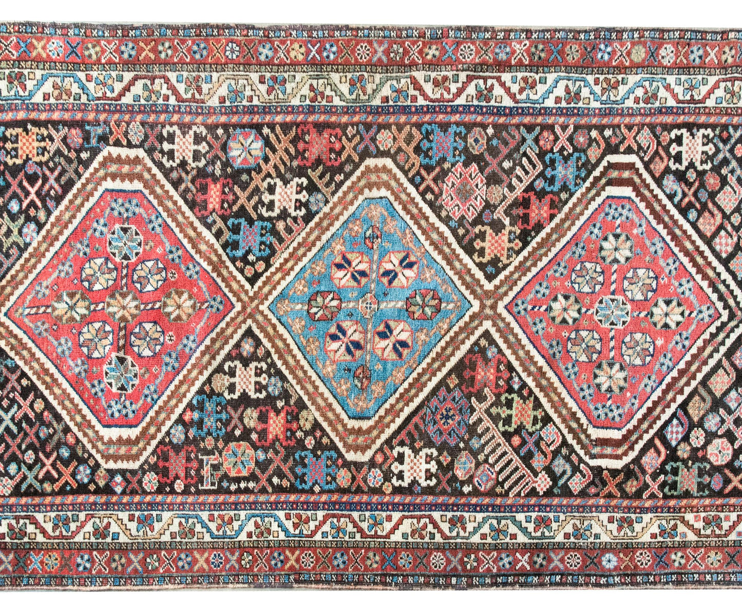 Early 20th Century Persian Afshar Rug For Sale