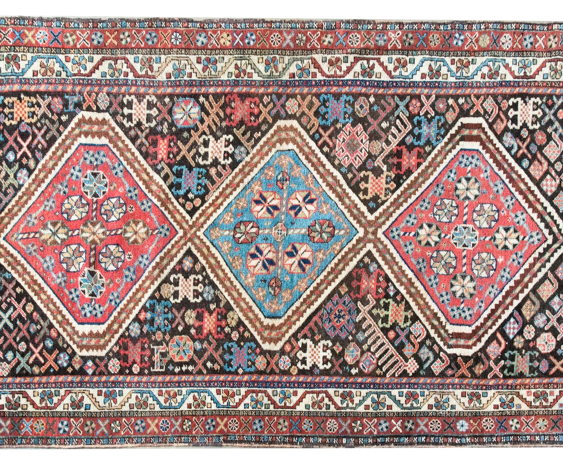 Early 20th Century Persian Afshar Rug For Sale
