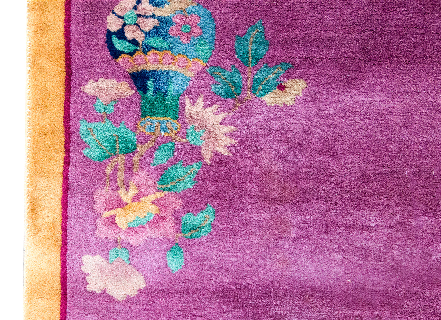 Early 20th Century Chinese Art Deco Rug For Sale