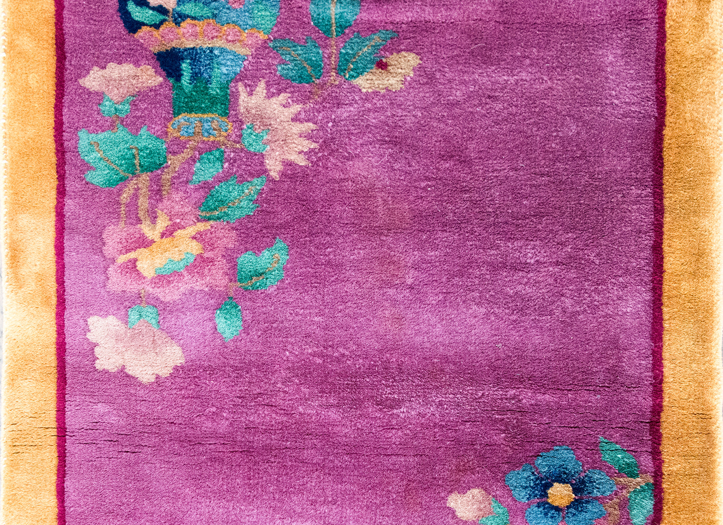 Early 20th Century Chinese Art Deco Rug For Sale