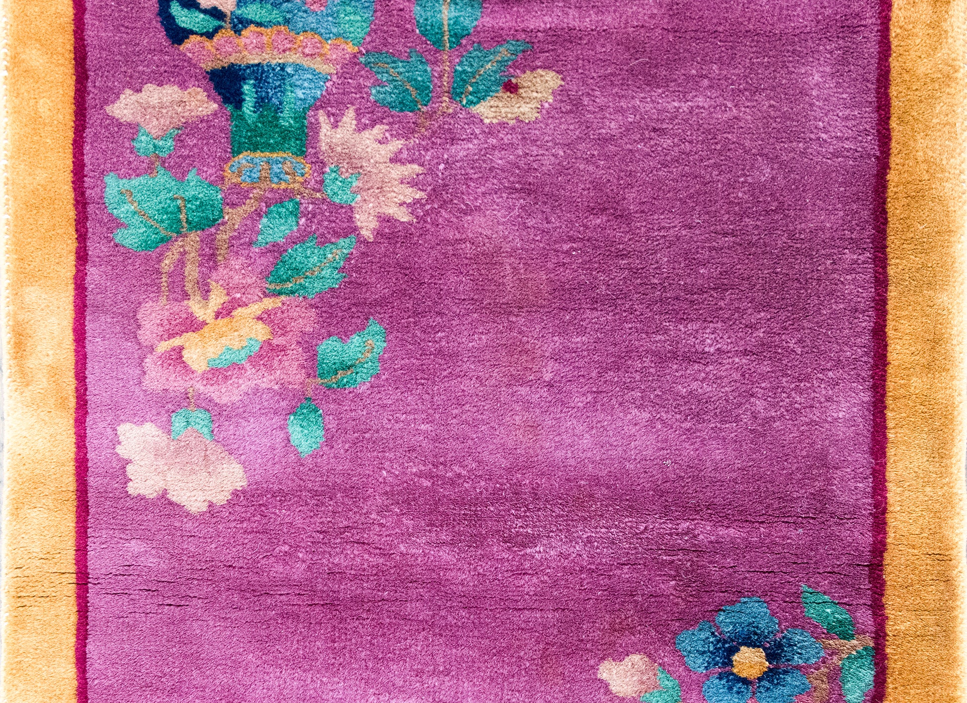 Early 20th Century Chinese Art Deco Rug For Sale