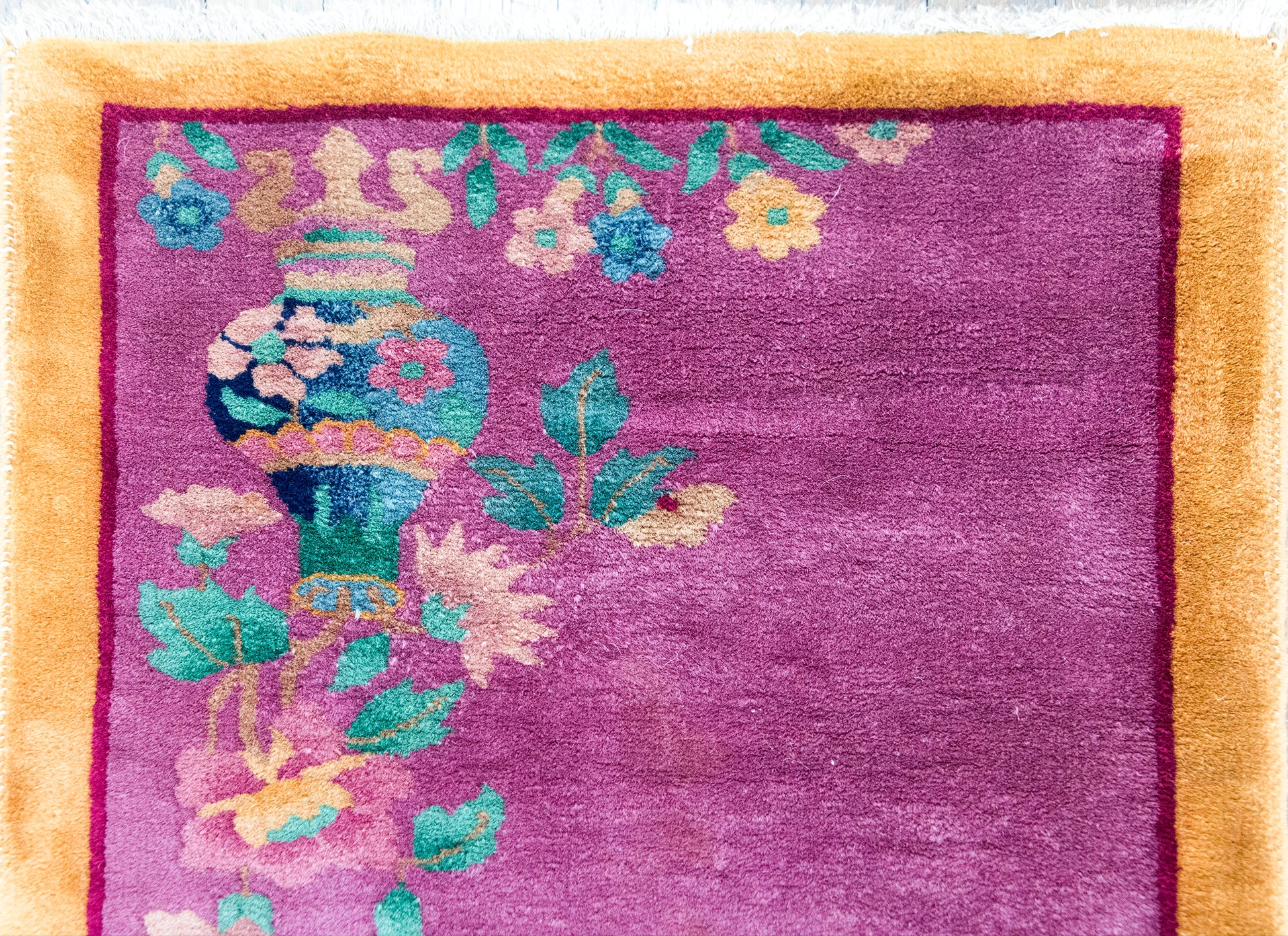 Early 20th Century Chinese Art Deco Rug For Sale