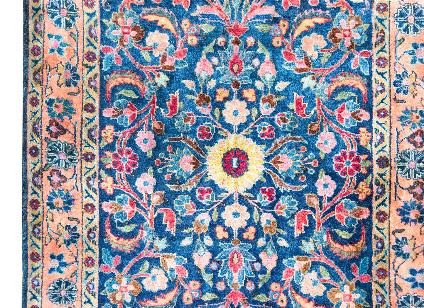 Early 20th Century Persian Kashan Rug For Sale