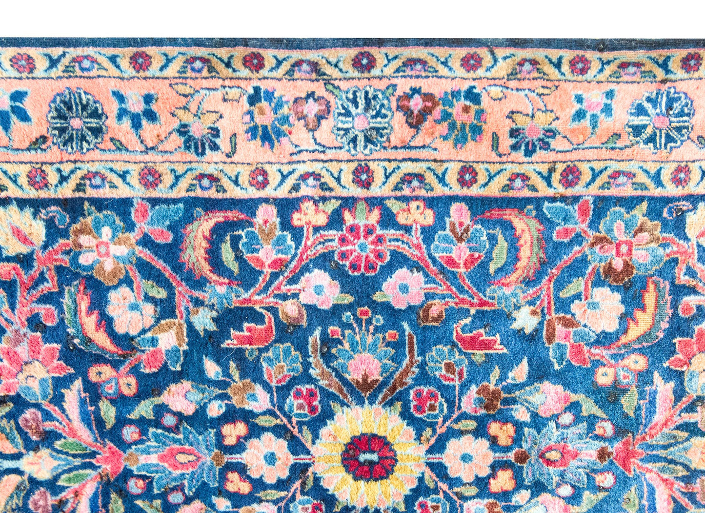 Early 20th Century Persian Kashan Rug For Sale