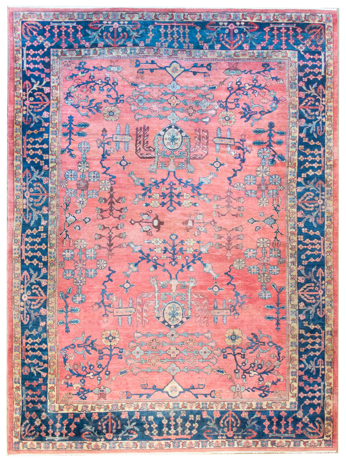 Early 20th Century Persian Sarouk Mahal Rug For Sale
