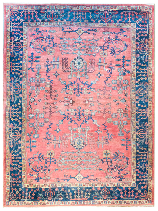 Early 20th Century Persian Sarouk Mahal Rug For Sale