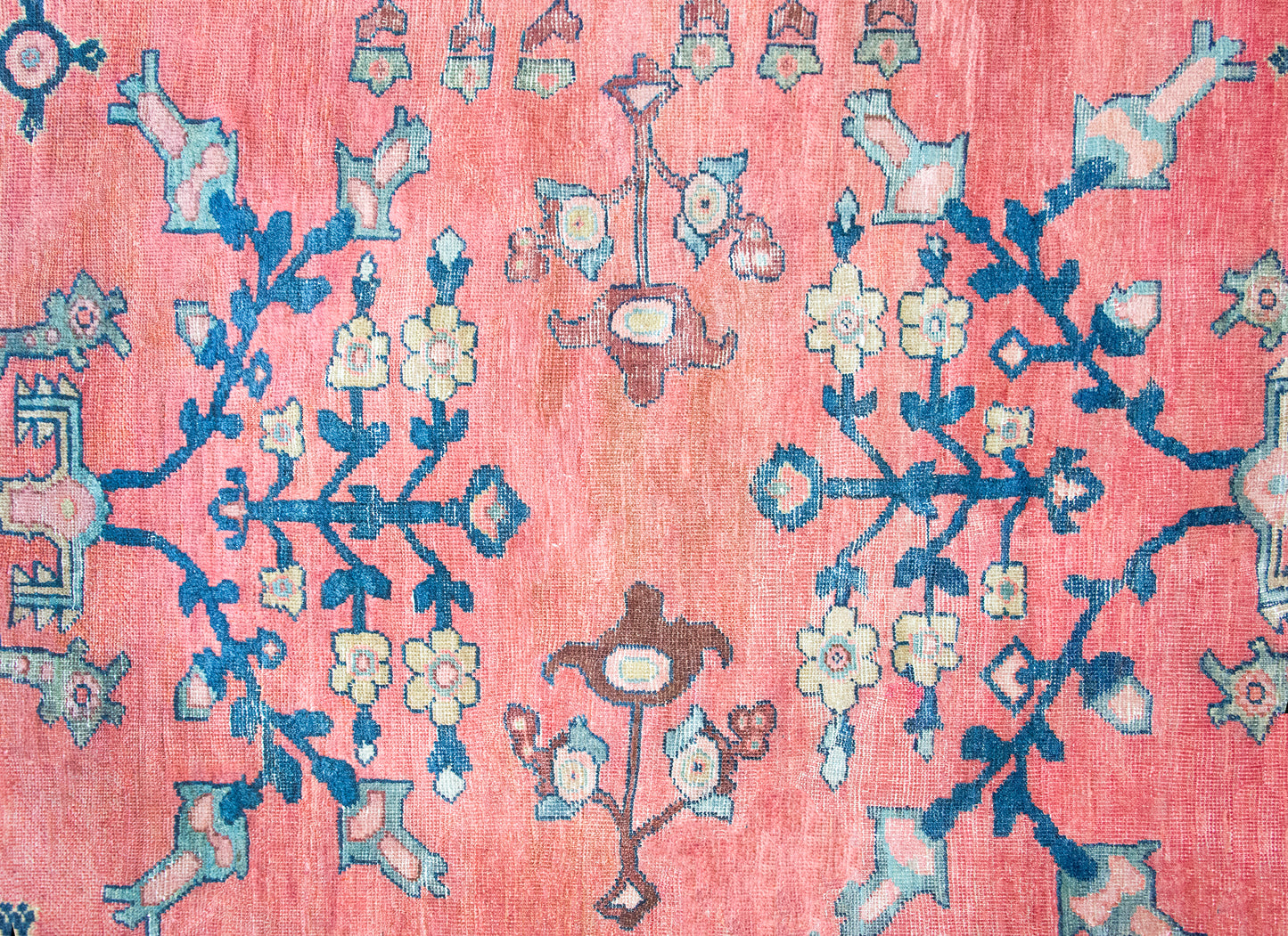 Early 20th Century Persian Sarouk Mahal Rug For Sale