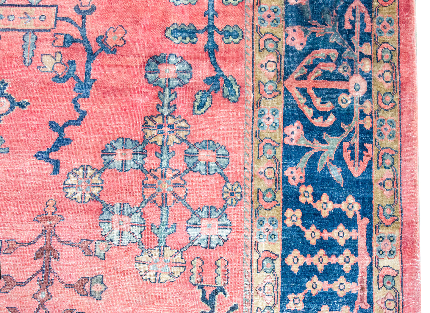 Early 20th Century Persian Sarouk Mahal Rug For Sale