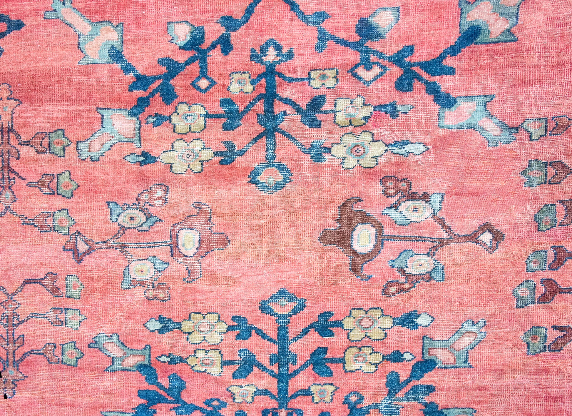 Early 20th Century Persian Sarouk Mahal Rug For Sale