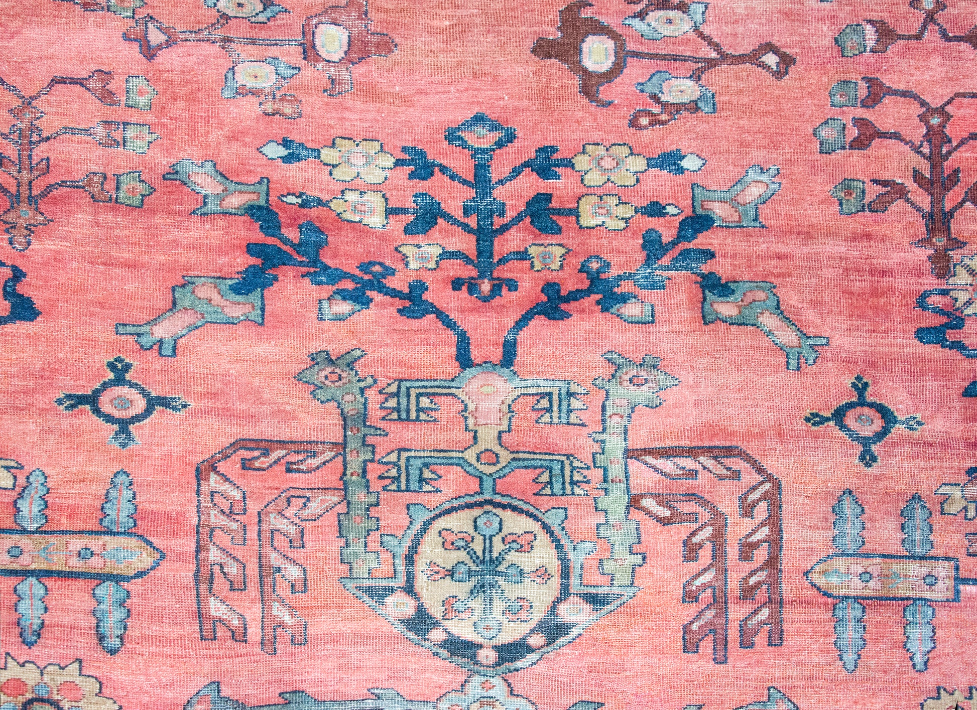 Early 20th Century Persian Sarouk Mahal Rug For Sale