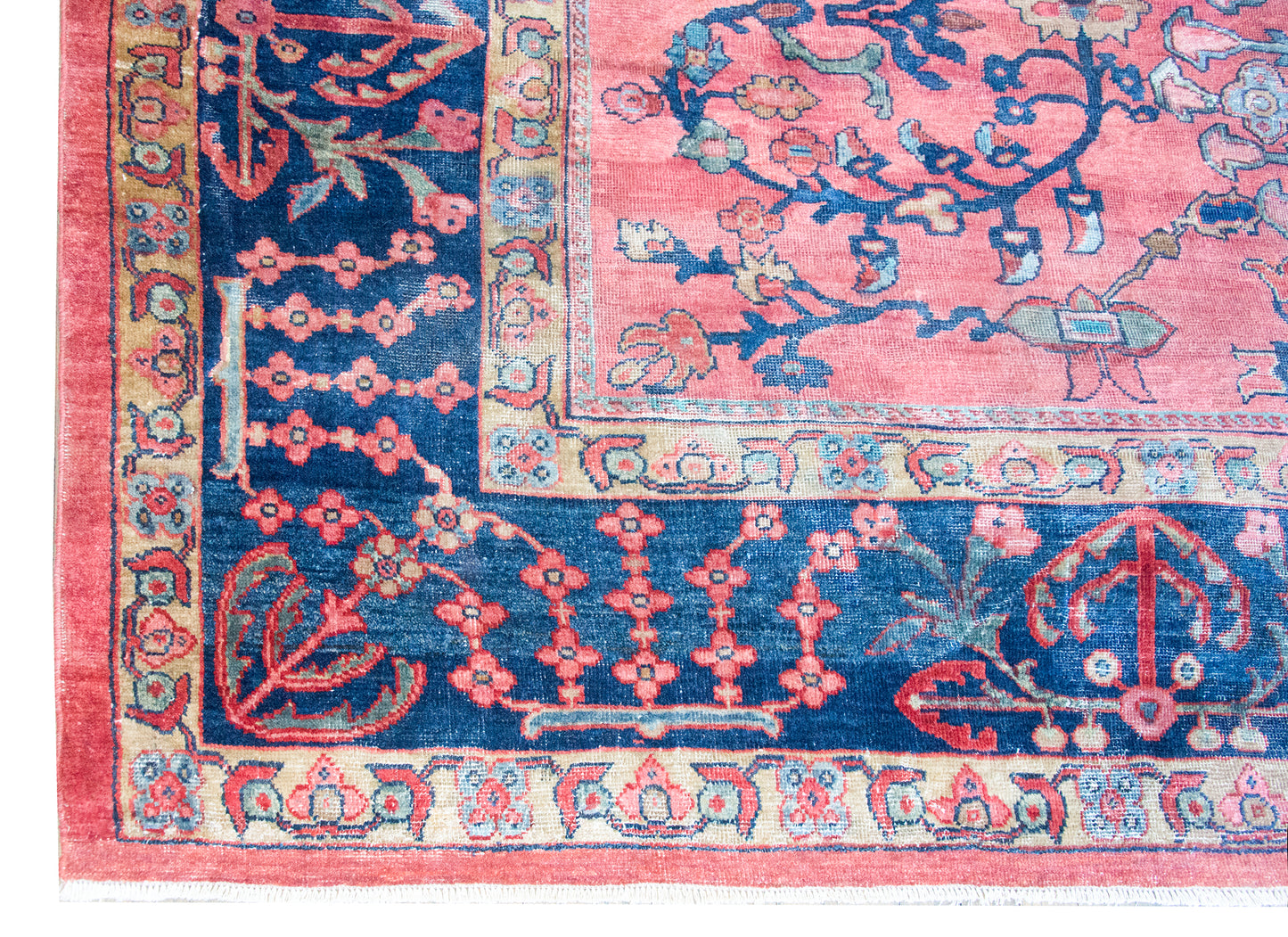 Early 20th Century Persian Sarouk Mahal Rug For Sale