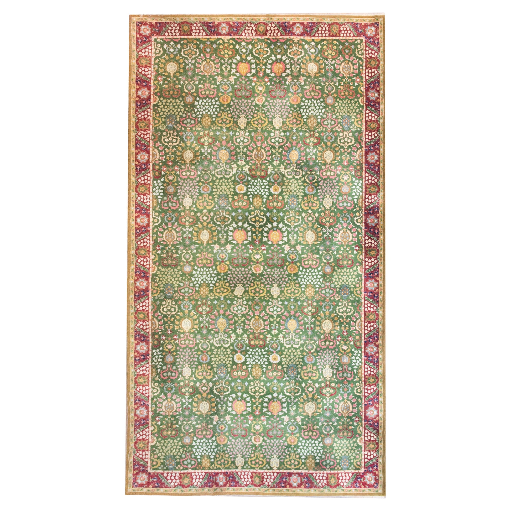 Rare Early 20th Century German Tetex Tabriz Rug For Sale