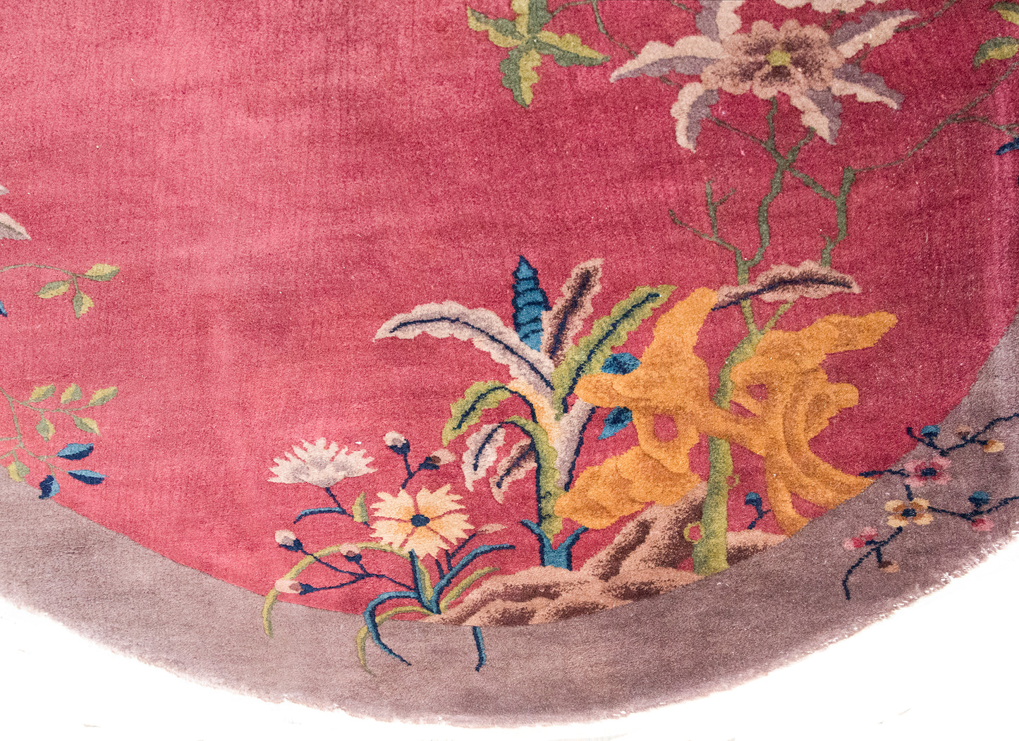 Early 20th Century Chinese Art Deco Rug For Sale