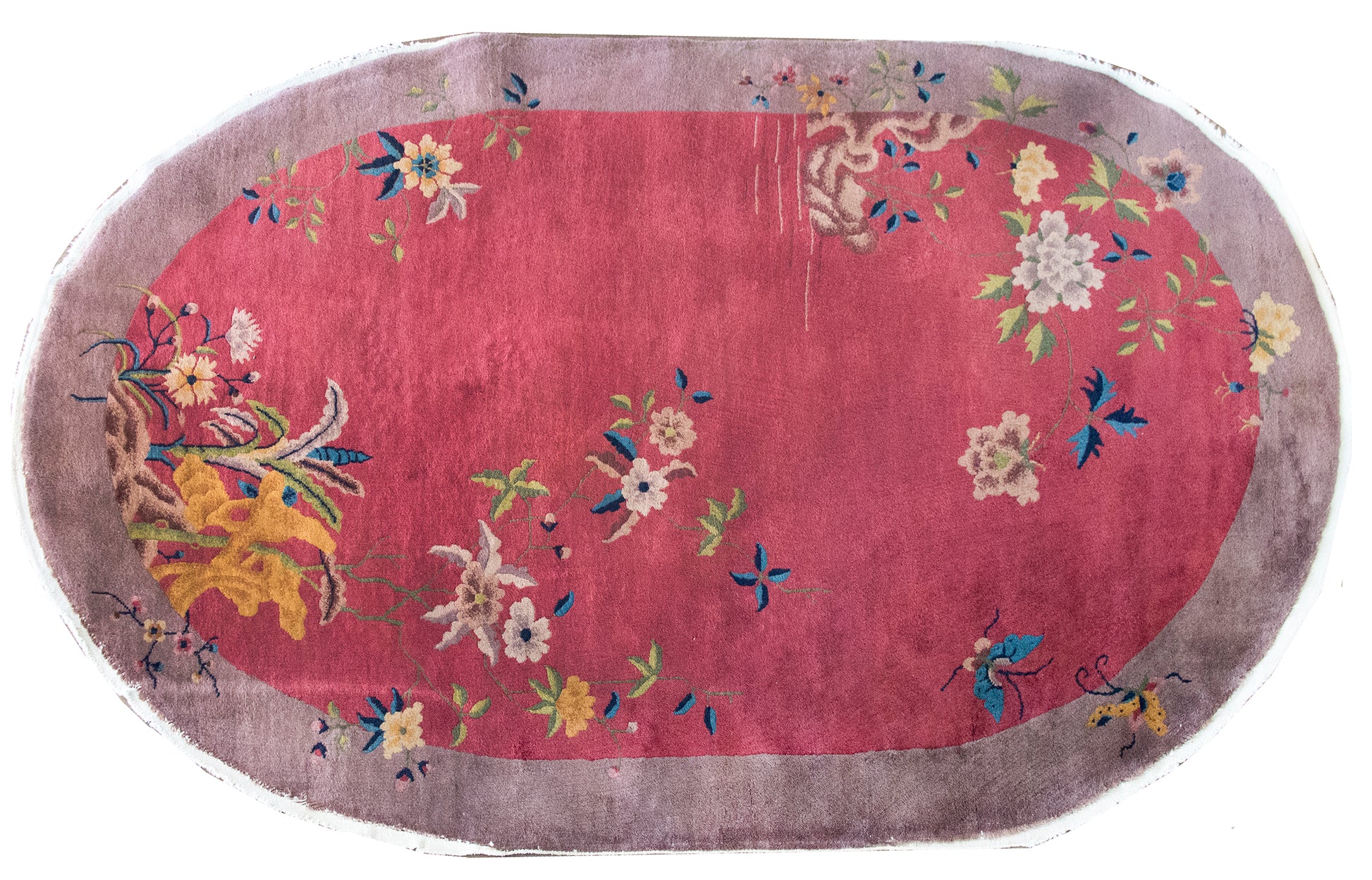 Early 20th Century Chinese Art Deco Rug For Sale