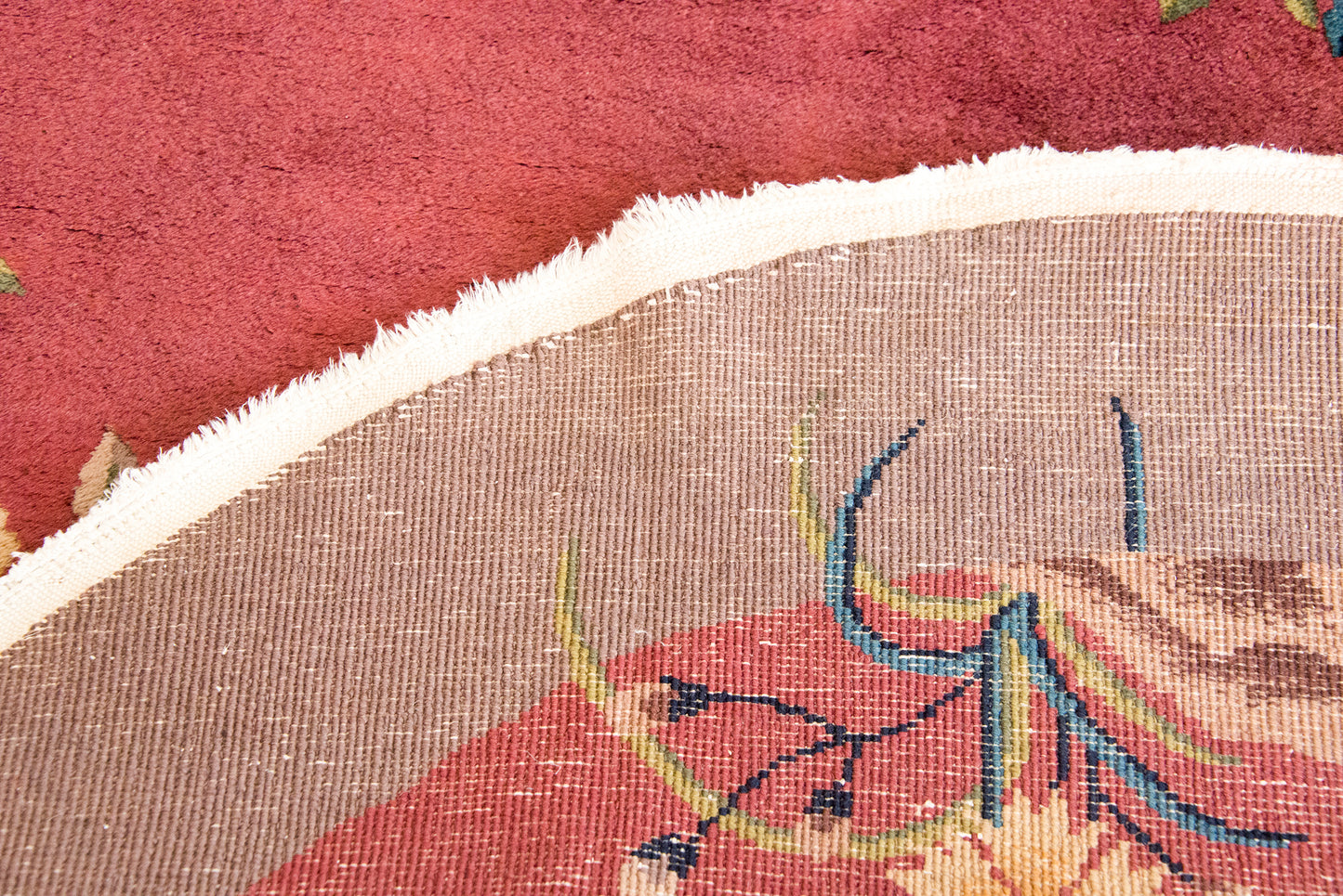 Early 20th Century Chinese Art Deco Rug For Sale
