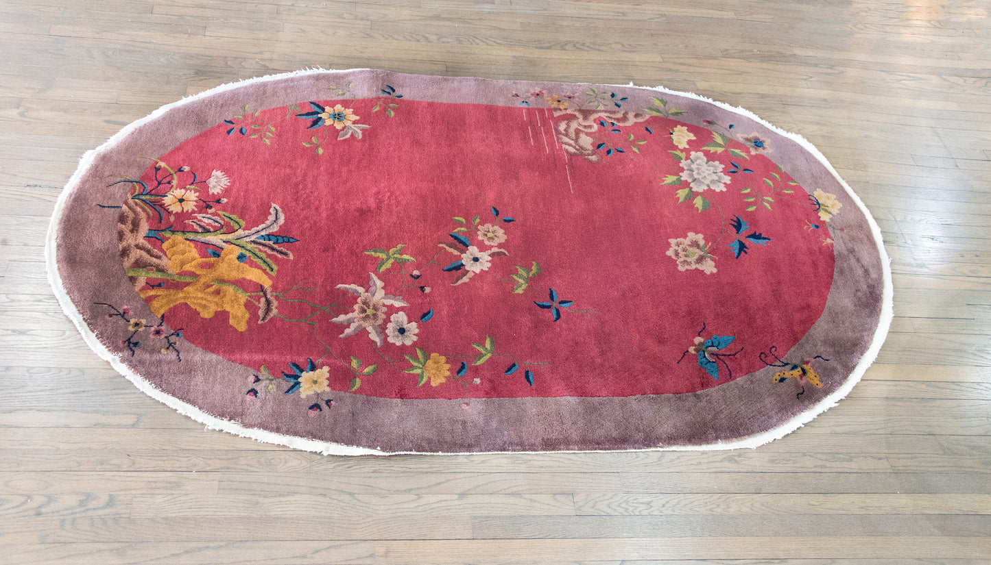 Early 20th Century Chinese Art Deco Rug For Sale