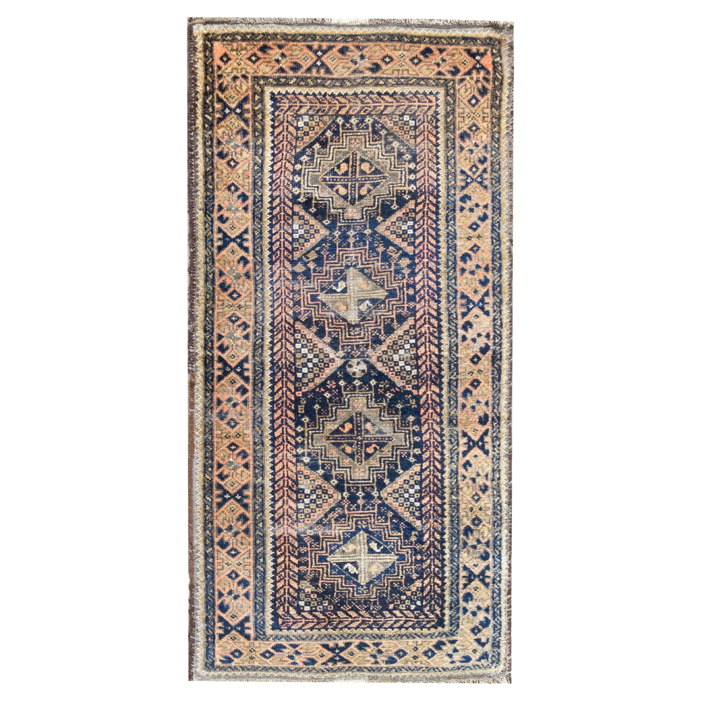 Early 20th Century Persian Baluch Rug For Sale