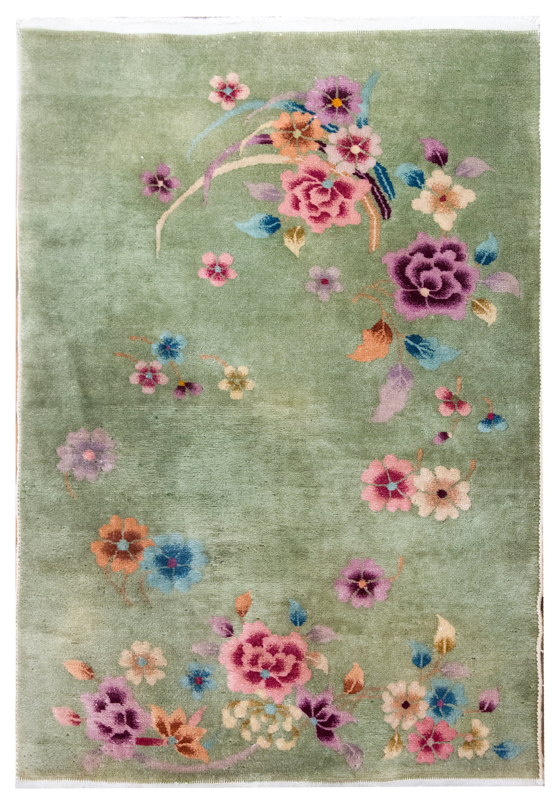 Mid 20th Century Chinese Art Deco Rug For Sale