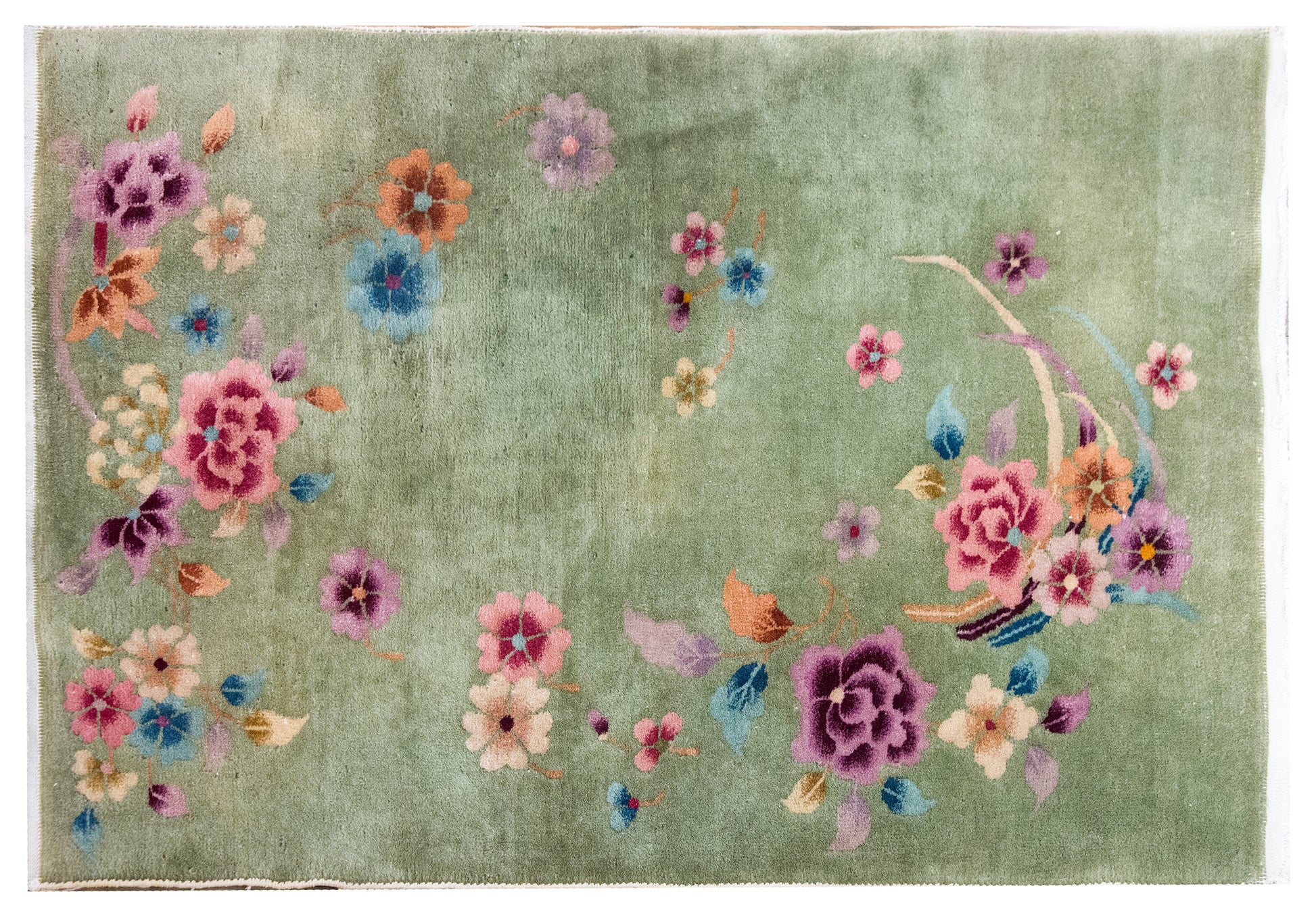 Mid 20th Century Chinese Art Deco Rug For Sale