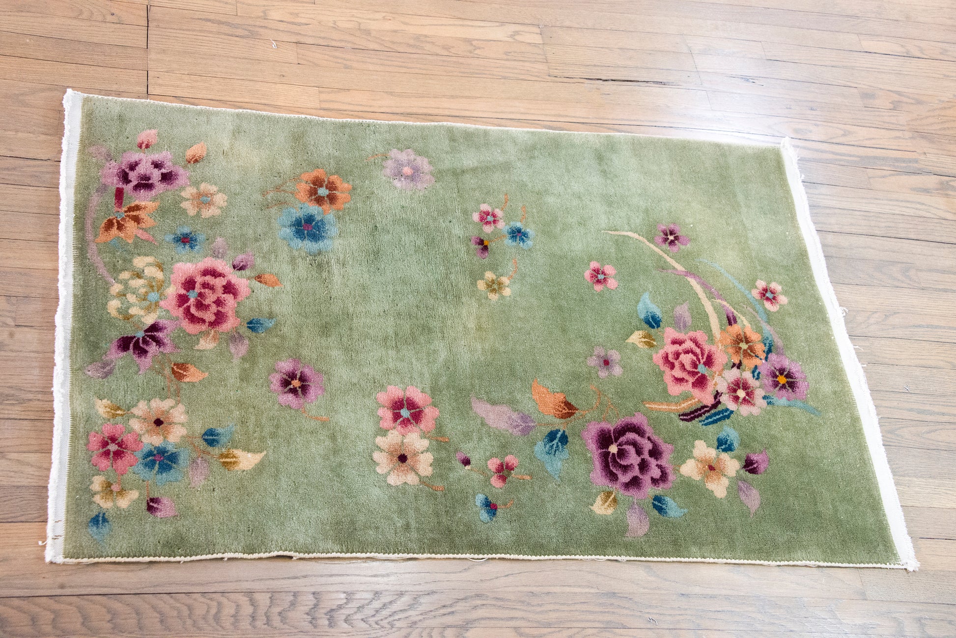 Mid 20th Century Chinese Art Deco Rug For Sale