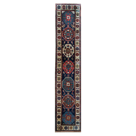 Early 20th Century Persian Kuba Runner For Sale
