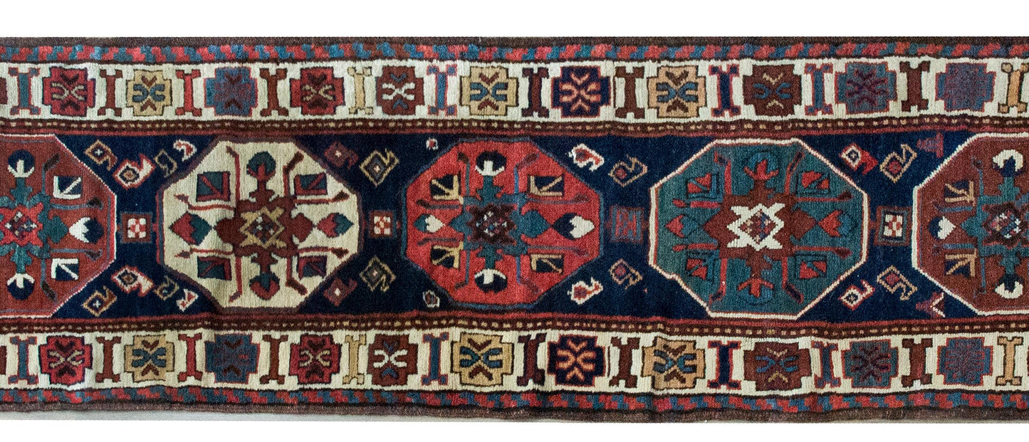 Early 20th Century Persian Kuba Runner