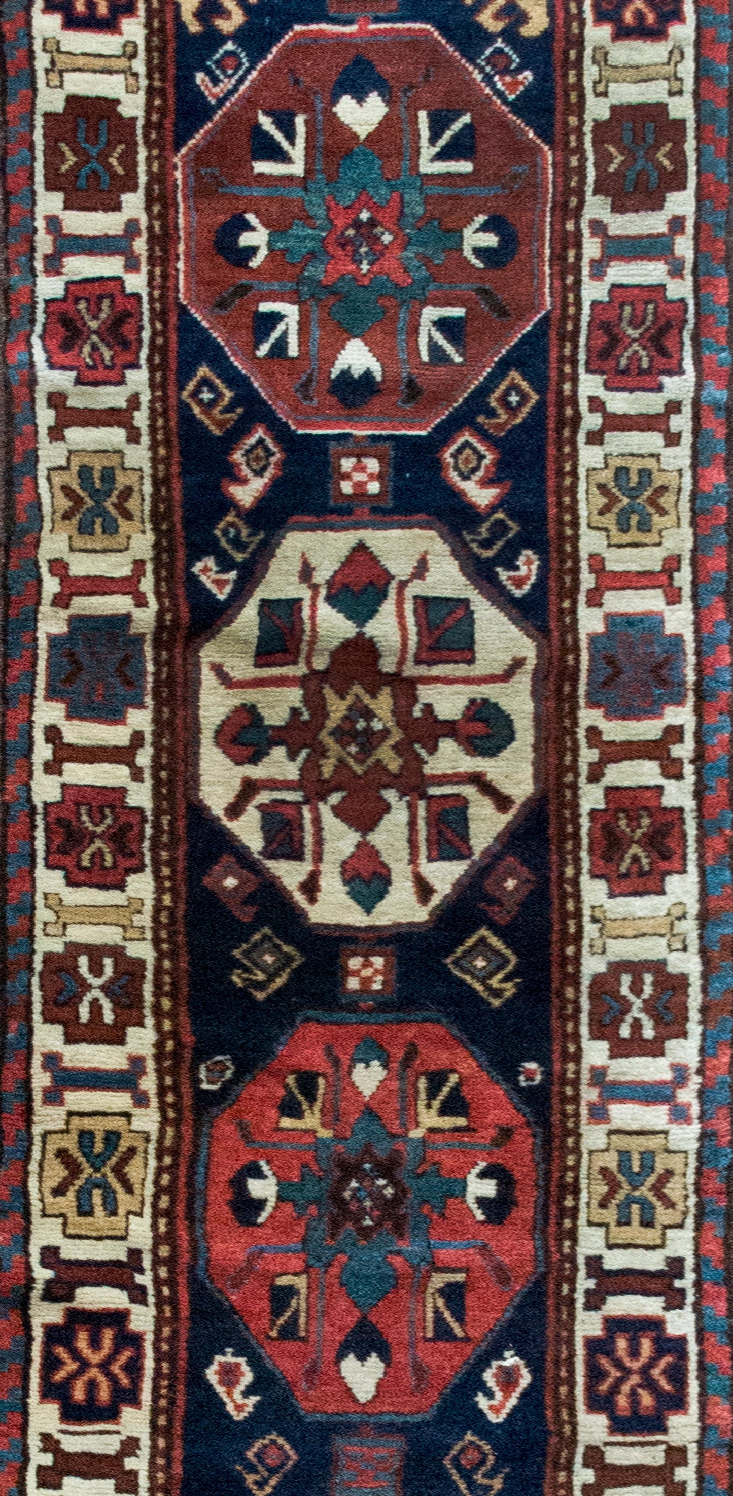 Early 20th Century Persian Kuba Runner
